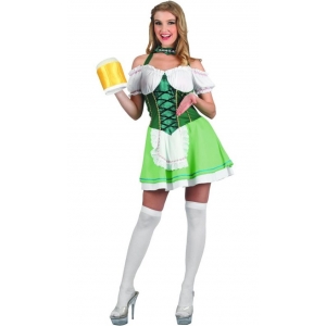Beer Dress Beer Garden Girl Costume - Womens Oktoberfest Costumes